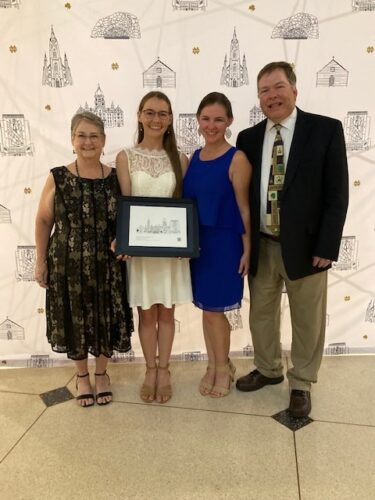 Loyalsock Township graduate honored with ‘Domer Dozen’